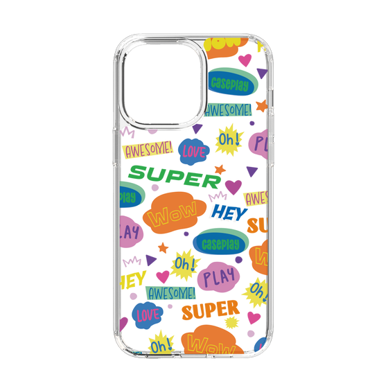 Slim Protection Case［ Original - Colorful Moji ］