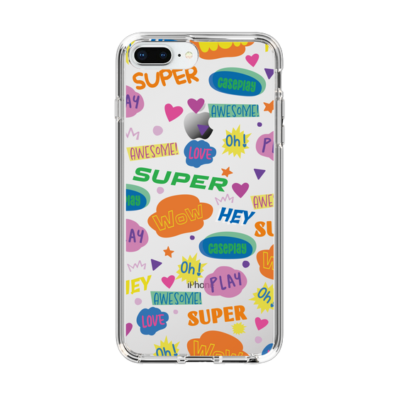 Slim Protection Case［ Original - Colorful Moji ］
