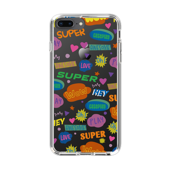 Slim Protection Case［ Original - Colorful Moji ］