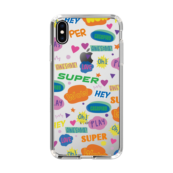 Slim Protection Case［ Original - Colorful Moji ］