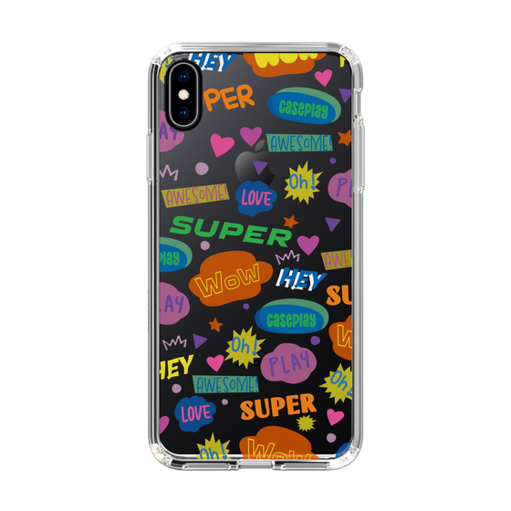 Slim Protection Case［ Original - Colorful Moji ］