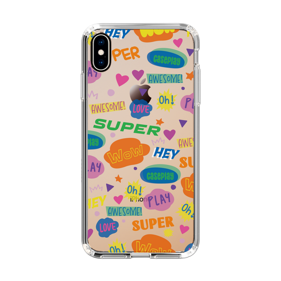 Slim Protection Case［ Original - Colorful Moji ］