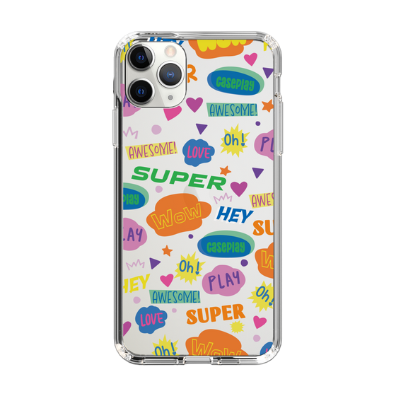 Slim Protection Case［ Original - Colorful Moji ］