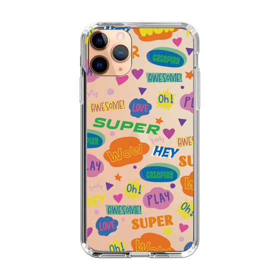 Slim Protection Case［ Original - Colorful Moji ］