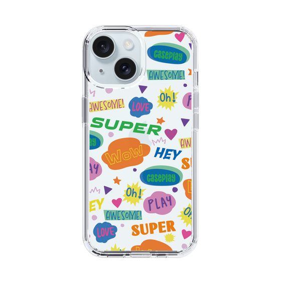 Slim Protection Case［ Original - Colorful Moji ］