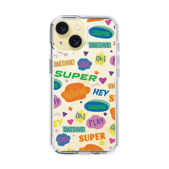 Slim Protection Case［ Original - Colorful Moji ］