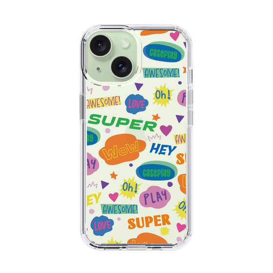 Slim Protection Case［ Original - Colorful Moji ］