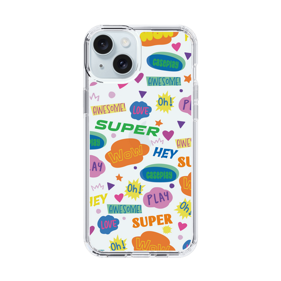 Slim Protection Case［ Original - Colorful Moji ］