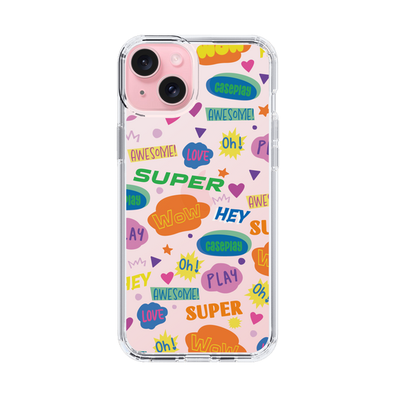 Slim Protection Case［ Original - Colorful Moji ］
