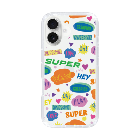 Slim Protection Case［ Original - Colorful Moji ］