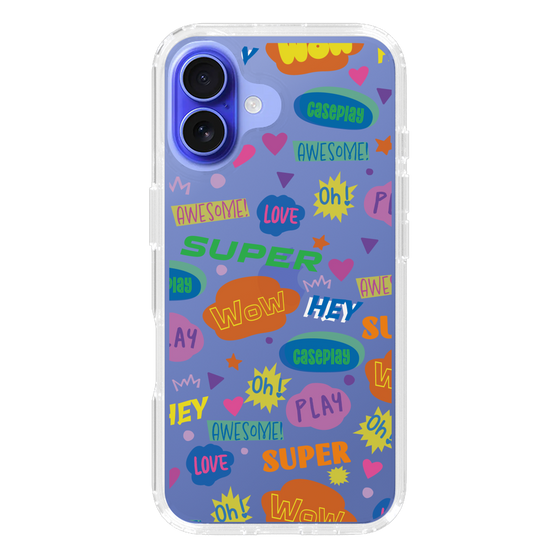 Slim Protection Case［ Original - Colorful Moji ］