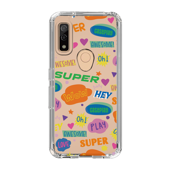 Slim Protection Case［ Original - Colorful Moji ］