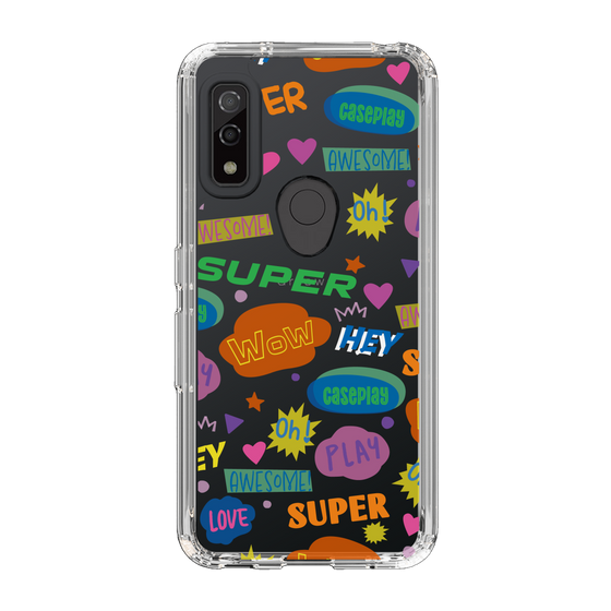 Slim Protection Case［ Original - Colorful Moji ］