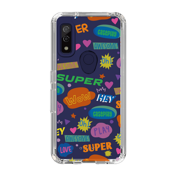 Slim Protection Case［ Original - Colorful Moji ］