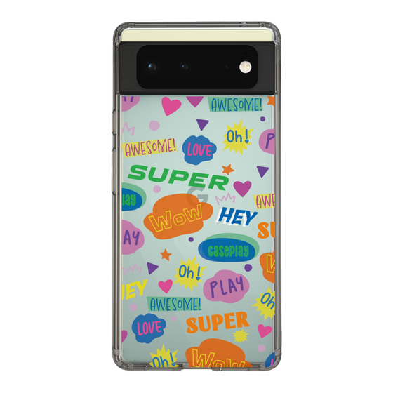 Slim Protection Case［ Original - Colorful Moji ］