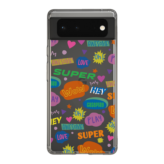Slim Protection Case［ Original - Colorful Moji ］