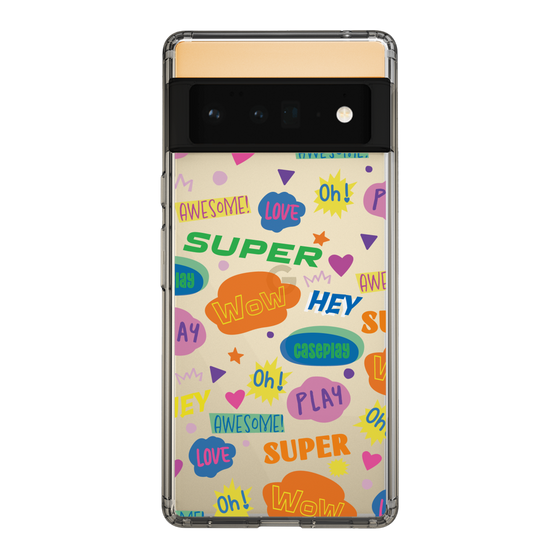 Slim Protection Case［ Original - Colorful Moji ］