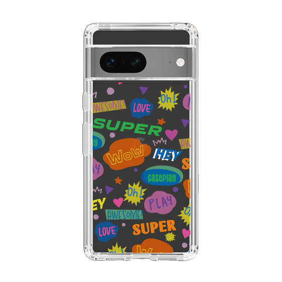 Slim Protection Case［ Original - Colorful Moji ］