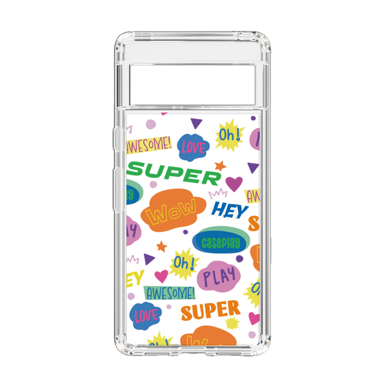 Slim Protection Case［ Original - Colorful Moji ］