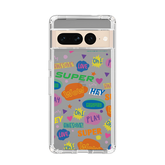 Slim Protection Case［ Original - Colorful Moji ］