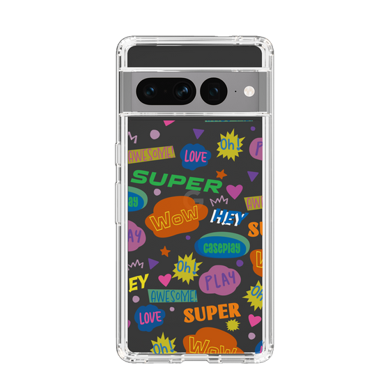 Slim Protection Case［ Original - Colorful Moji ］