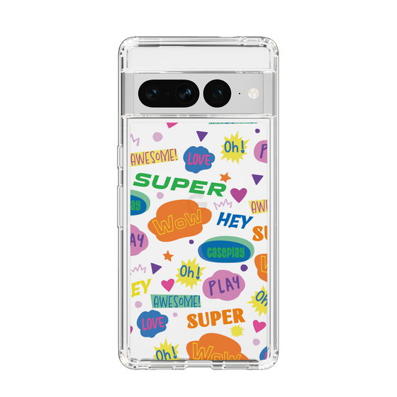 Slim Protection Case［ Original - Colorful Moji ］