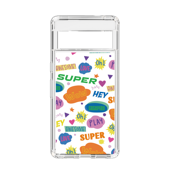Slim Protection Case［ Original - Colorful Moji ］