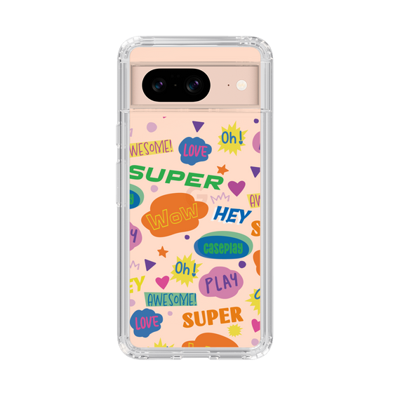 Slim Protection Case［ Original - Colorful Moji ］