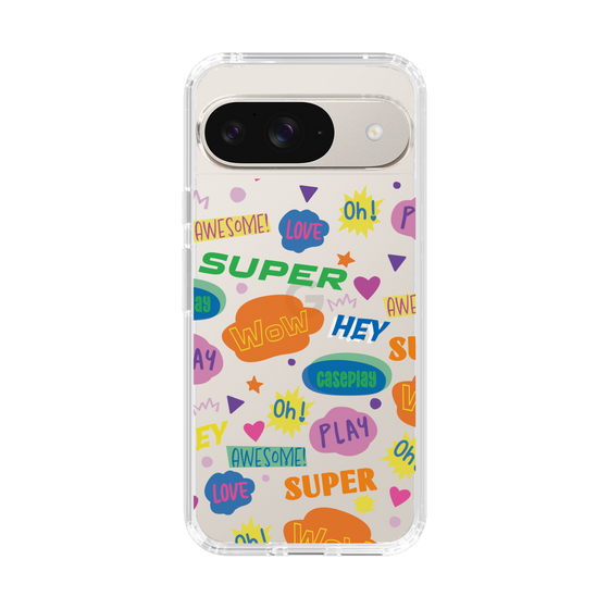 Slim Protection Case［ Original - Colorful Moji ］