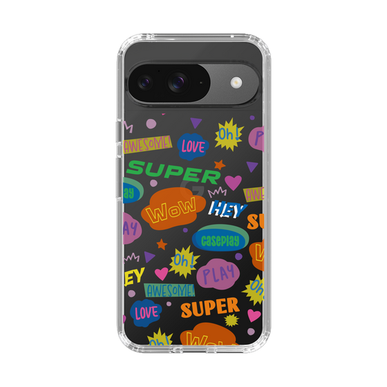 Slim Protection Case［ Original - Colorful Moji ］