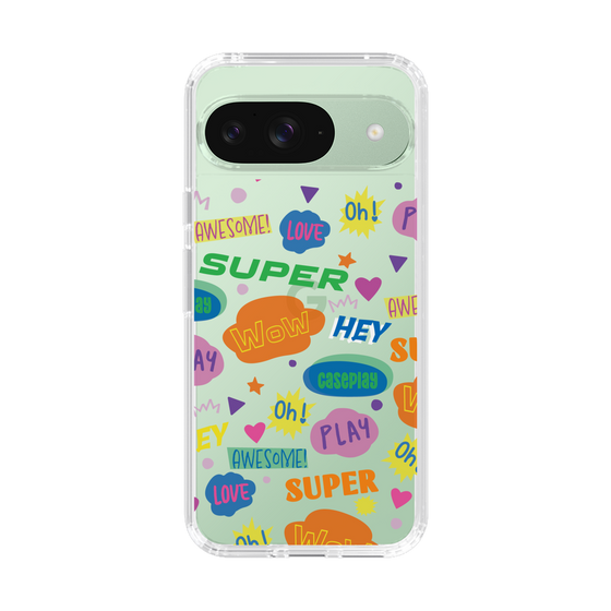 Slim Protection Case［ Original - Colorful Moji ］