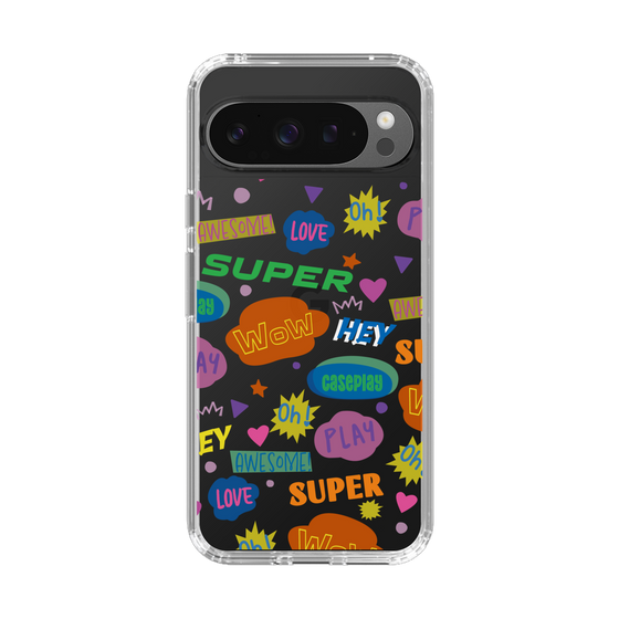 Slim Protection Case［ Original - Colorful Moji ］