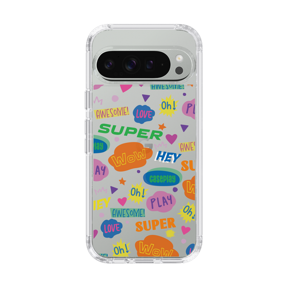 Slim Protection Case［ Original - Colorful Moji ］