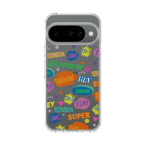 Slim Protection Case［ Original - Colorful Moji ］