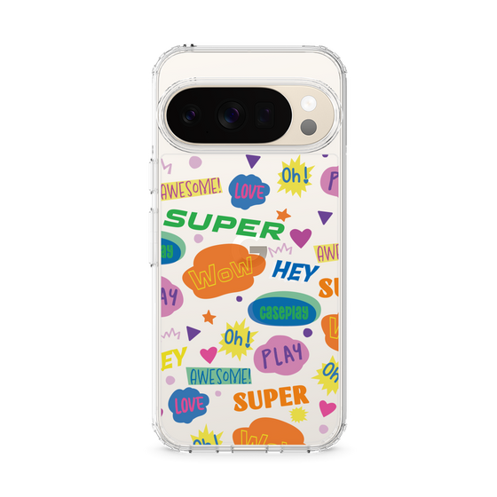 Slim Protection Case［ Original - Colorful Moji ］