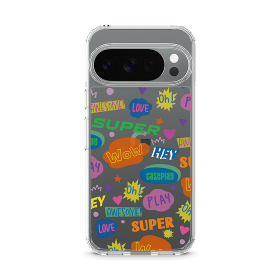 Slim Protection Case［ Original - Colorful Moji ］