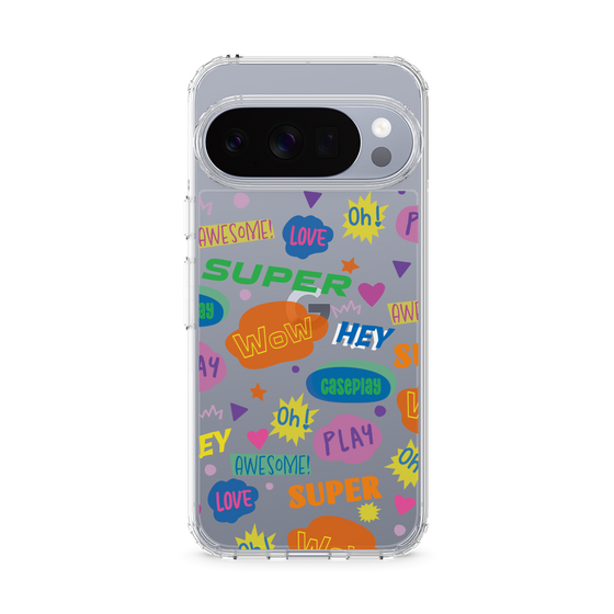 Slim Protection Case［ Original - Colorful Moji ］