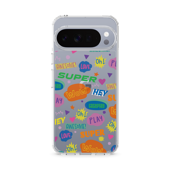 Slim Protection Case［ Original - Colorful Moji ］