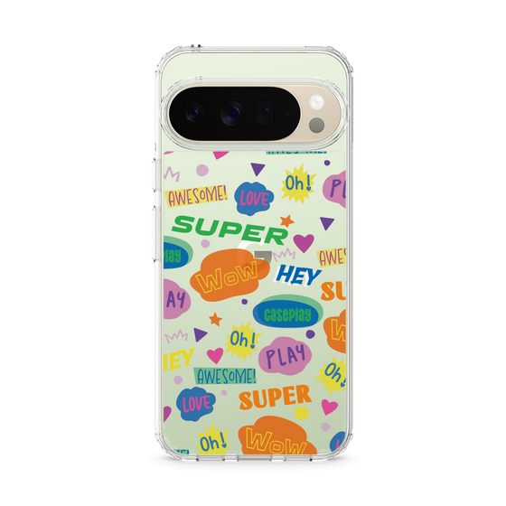 Slim Protection Case［ Original - Colorful Moji ］