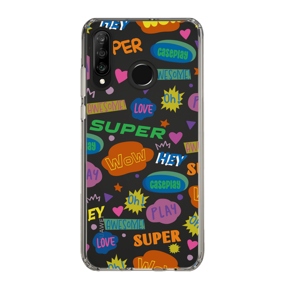 Slim Protection Case［ Original - Colorful Moji ］