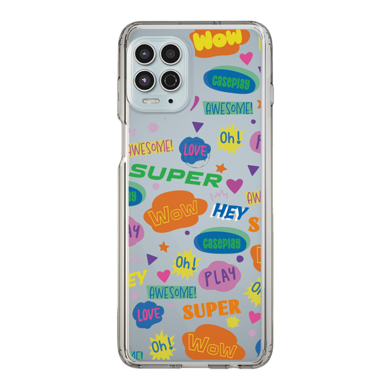 Slim Protection Case［ Original - Colorful Moji ］