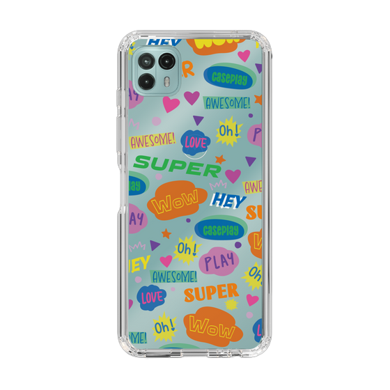 Slim Protection Case［ Original - Colorful Moji ］