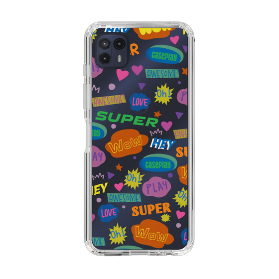 Slim Protection Case［ Original - Colorful Moji ］
