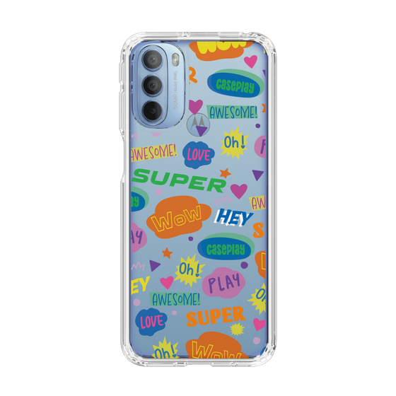 Slim Protection Case［ Original - Colorful Moji ］