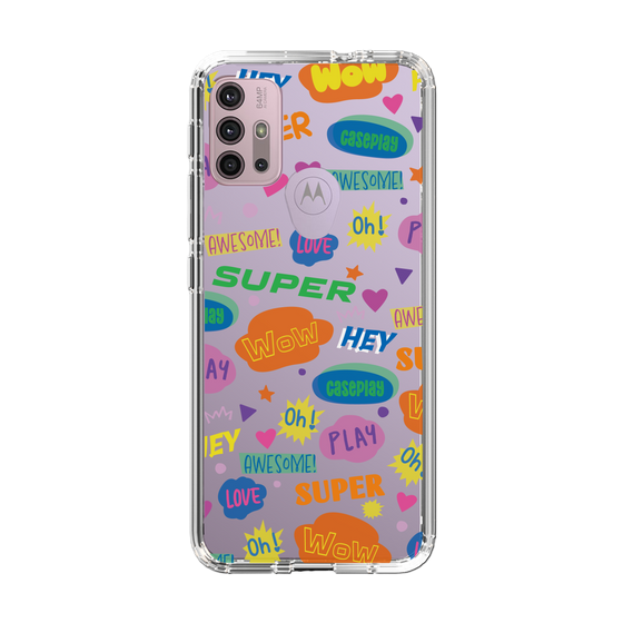 Slim Protection Case［ Original - Colorful Moji ］