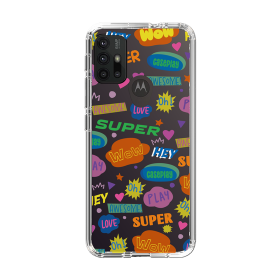 Slim Protection Case［ Original - Colorful Moji ］