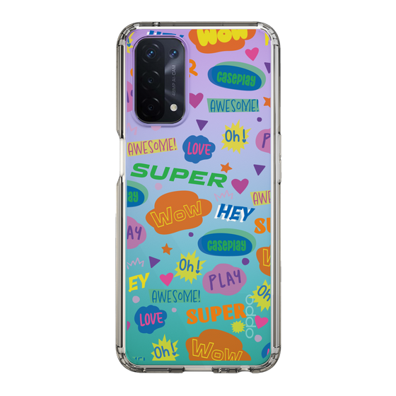 Slim Protection Case［ Original - Colorful Moji ］