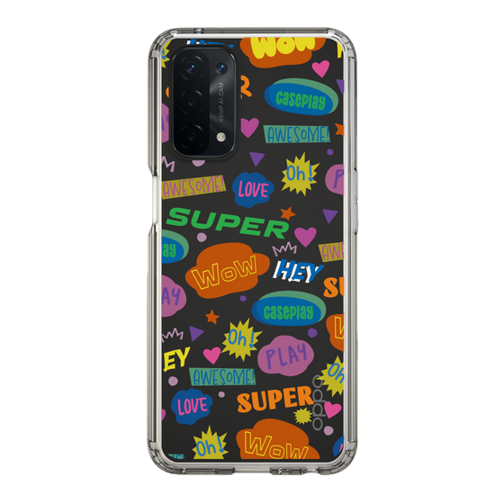 Slim Protection Case［ Original - Colorful Moji ］