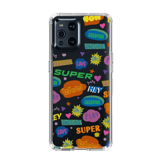 Slim Protection Case［ Original - Colorful Moji ］