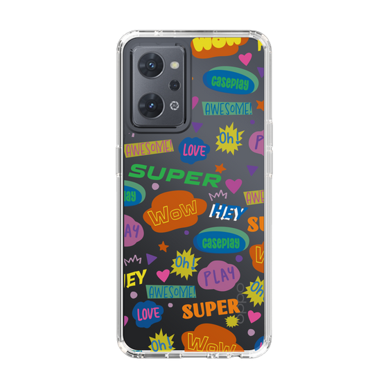 Slim Protection Case［ Original - Colorful Moji ］
